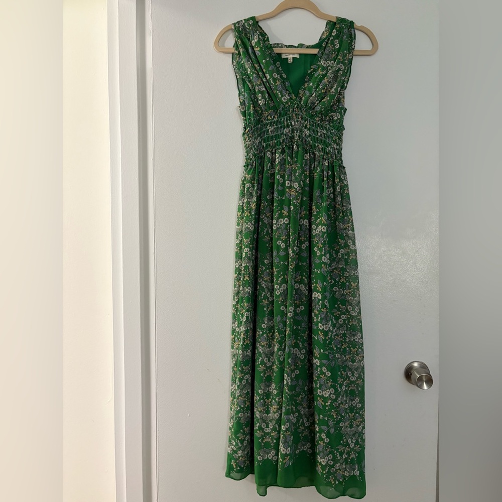 Max Studio Green Maxi Dress